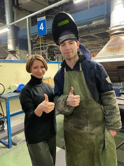 Бойцы студенческих отрядов